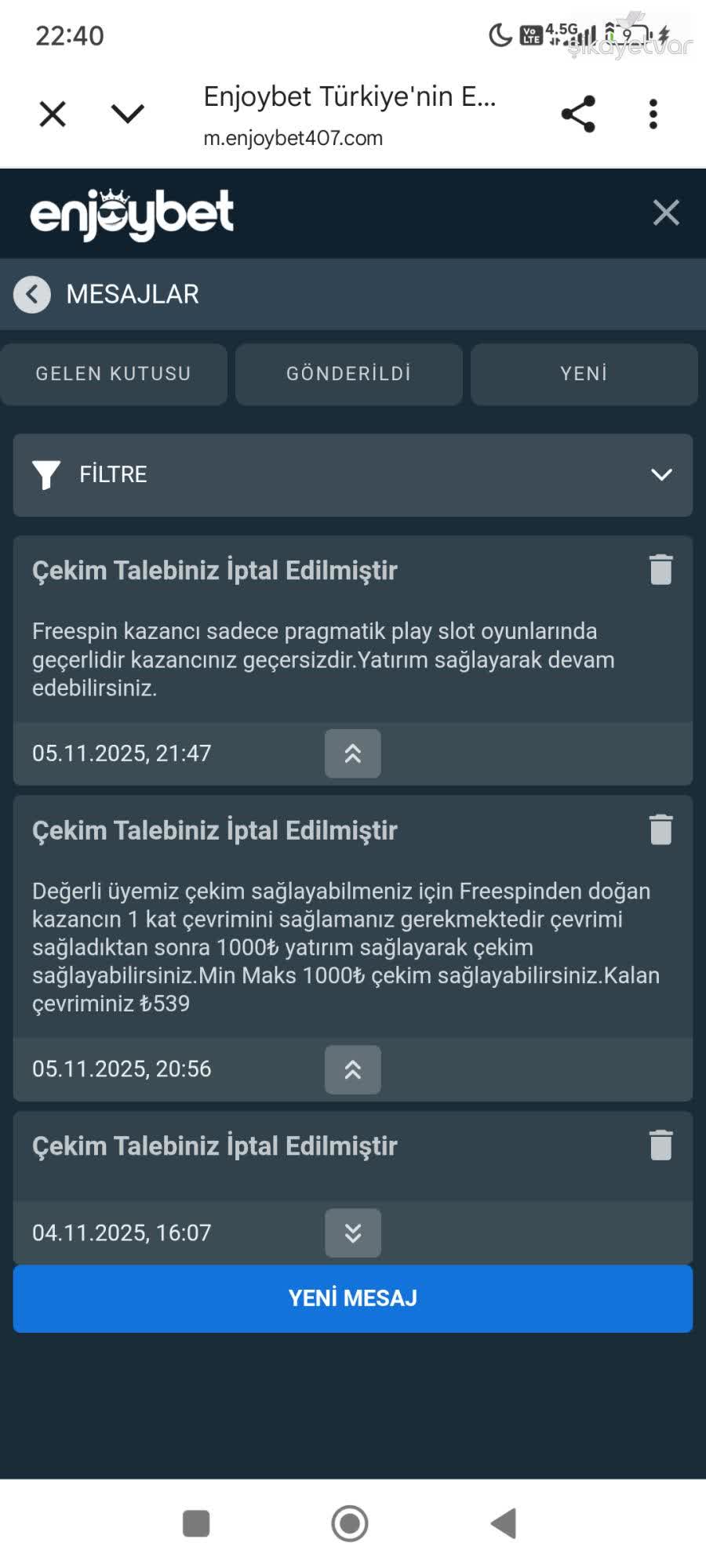Enjoybet Screenshot