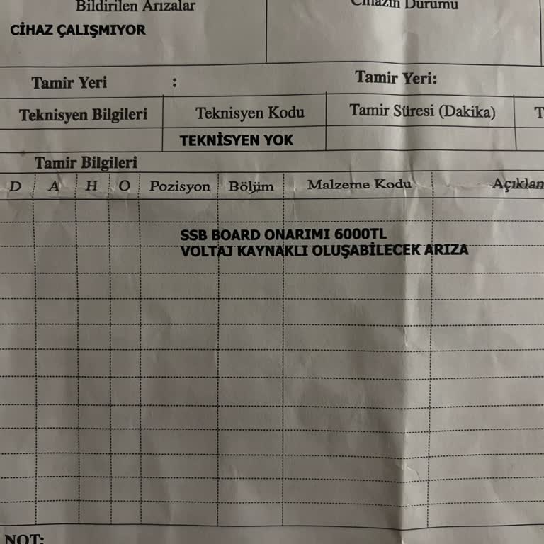 Yüksek Voltaj Nedeniyle Televizyonum Arızalandı, Tamir Masrafımın Karşılanmasını İstiyorum