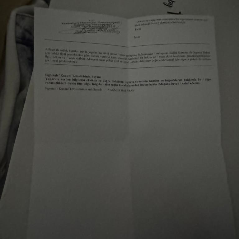 Acil Durumda Sigorta Kapsamı Dışında Bırakıldım, Yanıltıcı Bilgi Verildi