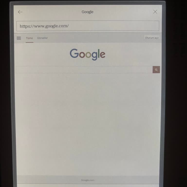 Kobo Libra Colour E-Okuyucuda İnternet Bağlantısı Ve Sayfa Yüklenmeme Sorunu