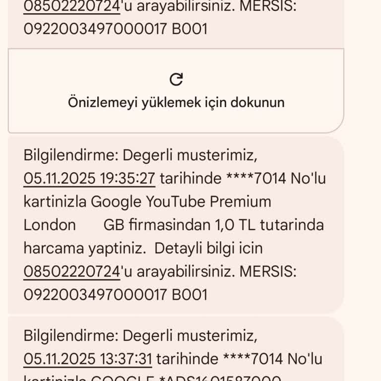 VakıfBank Youtube.com ve Pull & Bear Diye Haberim Olmadan Çekilen Para