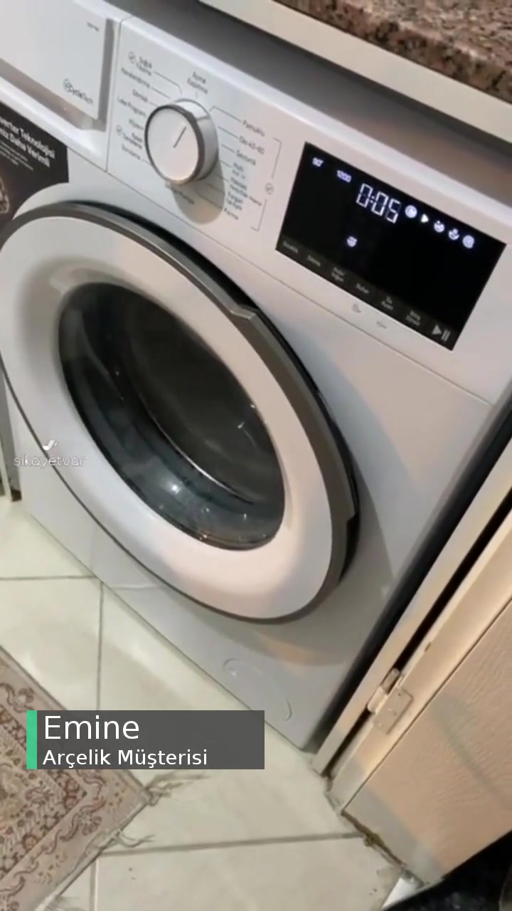 Arçelik Gürültülü Çalışıyor, Temiz Yıkamıyor videonun kapak resmi