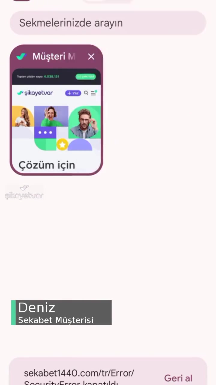 Sekabet Tüm Tarayıcılarda Bu Şekilde Engellendiniz Diye Bu Ekran Çıkıyor! videonun kapak resmi