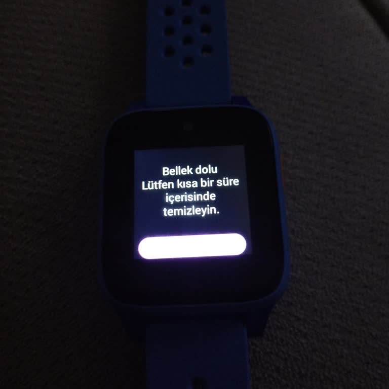 TCL Akıllı Saatte Sürekli Bellek Doluluğu Ve Güncelleme Sorunu