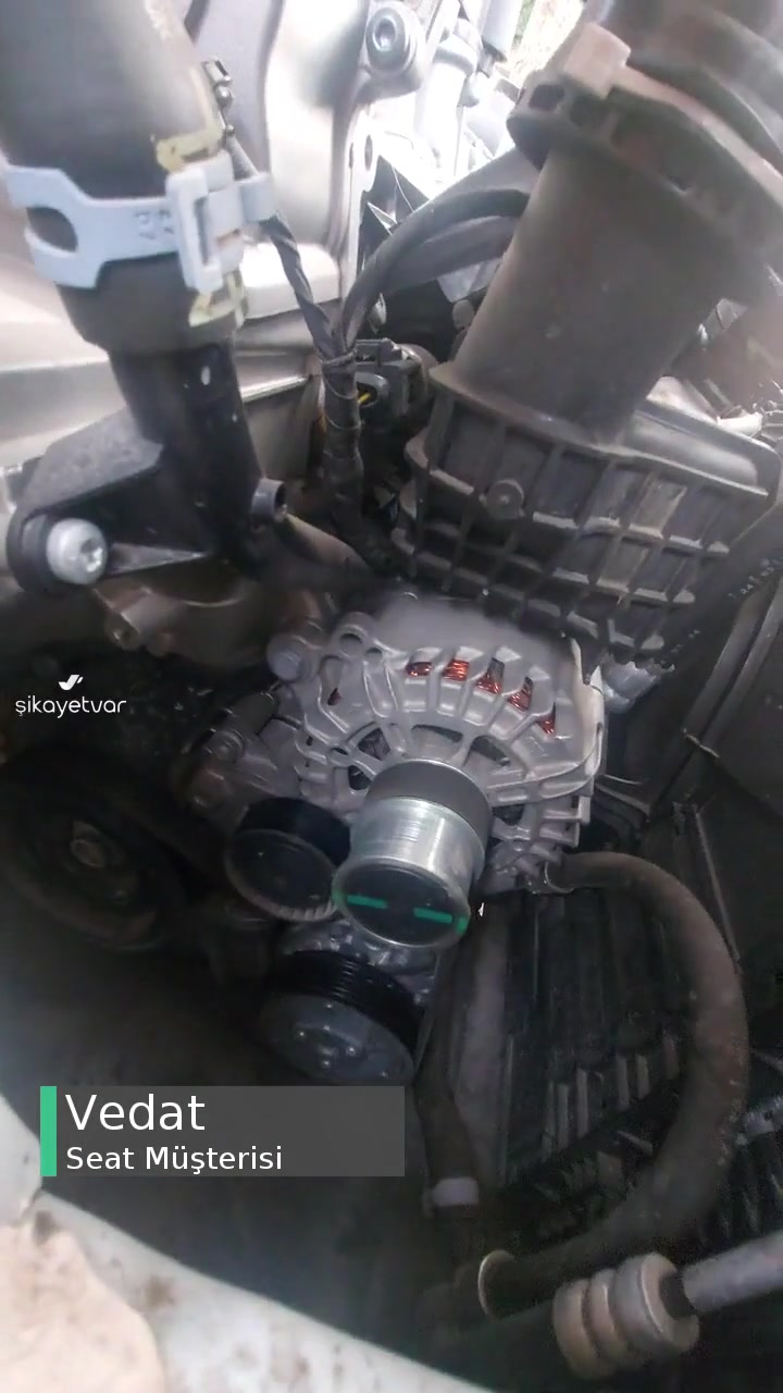 Seat Araç İçindeki Bunaltıcı Motor Sıcaklığı! videonun kapak resmi