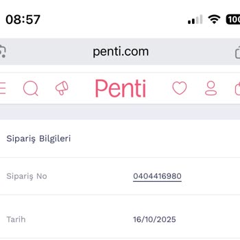 Penti'den Geç Teslimat Ve İade Ücretinin Hala Yatırılmaması