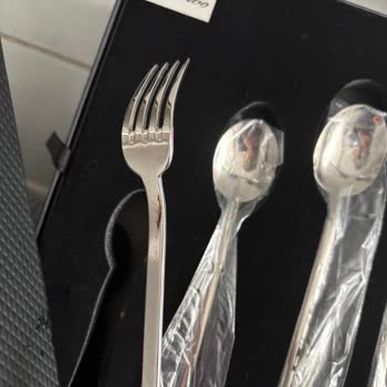 Az Kullanılan Jumbo Çatal Kaşık Setinde Kısa Sürede Paslanma Sorunu!