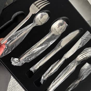 Az Kullanılan Jumbo Çatal Kaşık Setinde Kısa Sürede Paslanma Sorunu!