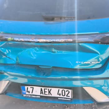 BYD Dolphin Rear Bumper Repair Dispute After Accident With No Support