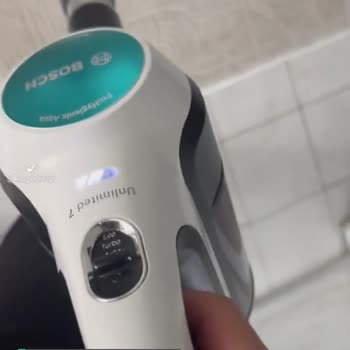 Bosch 2'si 1 Arada Süpürge Çekmiyor Ve Şarj Bitiyor!