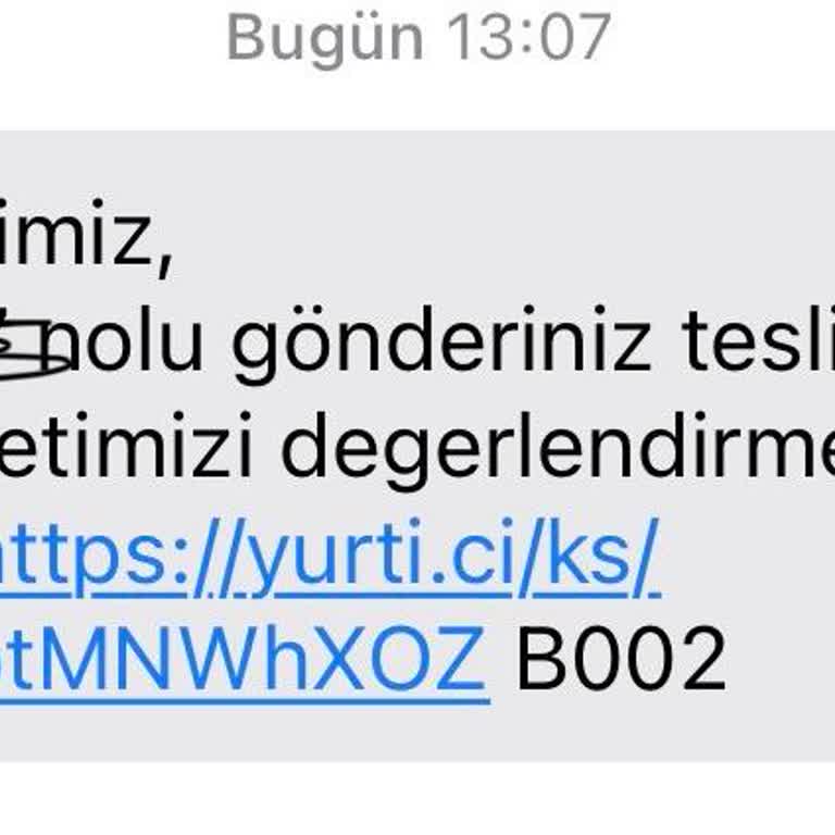 Anamur Yurtiçi Kargo Şubesi Kargolarımı Adresime Getirmiyor