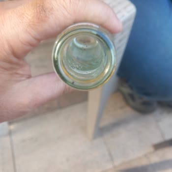 Huzur Gazoz Şişesinin Kapağı Paslı Çıktı