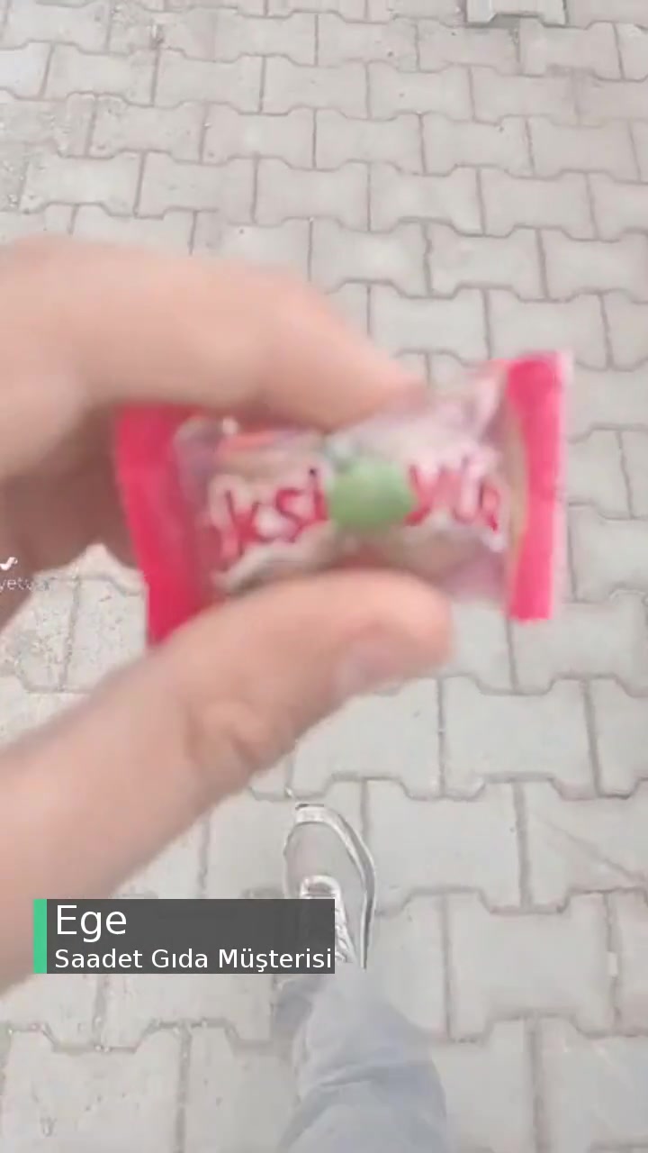 Saadet Gıda Hatalı Sakız videonun kapak resmi