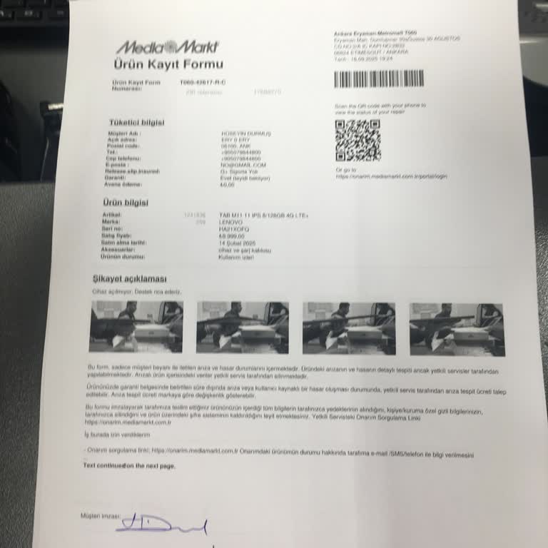 Media Markt Garanti Ve Onarım Sürecinde Mağduriyet