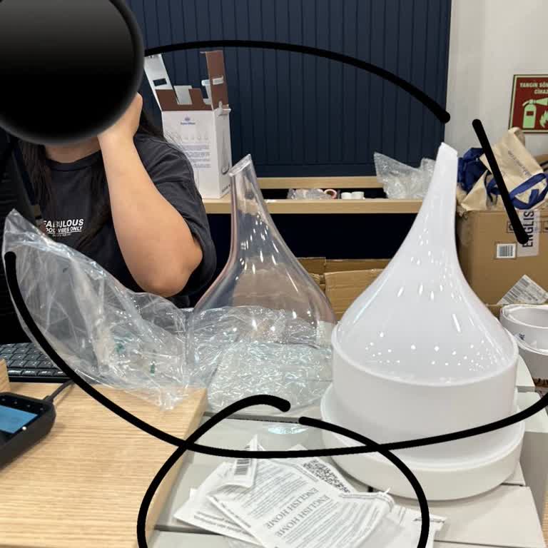 English Home Kusurlu Aroma Difüzör İçin İade ve Değişim Talebim Reddedildi