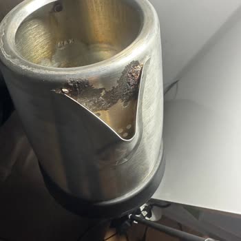 Arzum AR3004-INX Tea Maker Rusted And Not Replaced Under Warranty