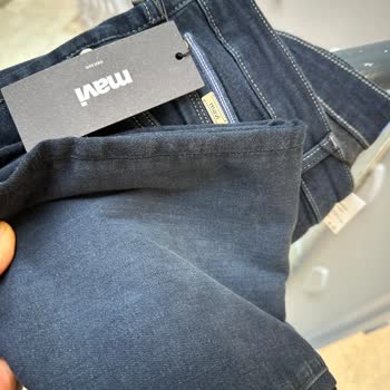 Mavi Kullanılmamış Ve Etiketli Pantolonda Beden Değişimi Reddi