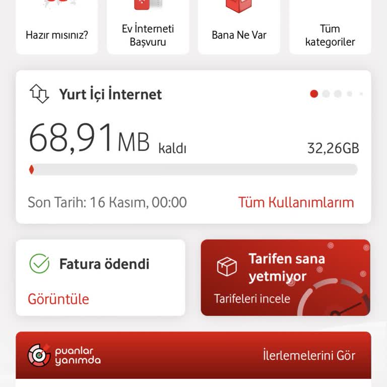 Vodafone Faturam İnternet Kullanmadan Hızla Artıyor Çözüm Alamıyorum