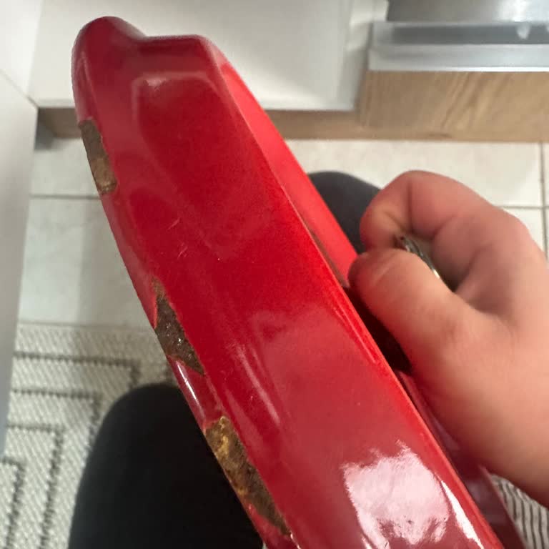 Lava Metal Tava Kapağında Paslanma Oldu!