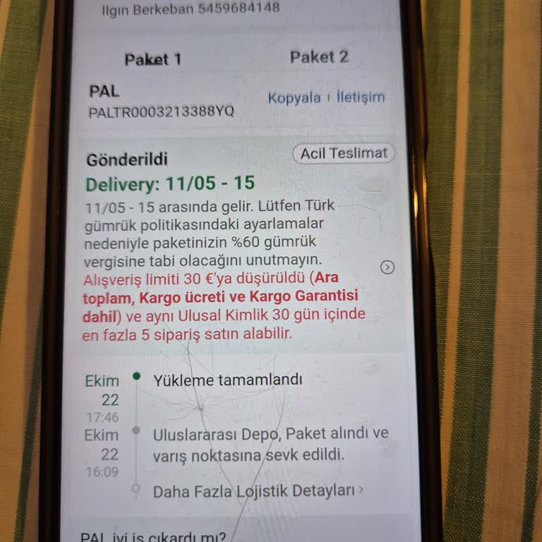 Gümrük Vergisi Nedeniyle Siparişim Teslim Edilmiyor, Çözüm Bekliyorum