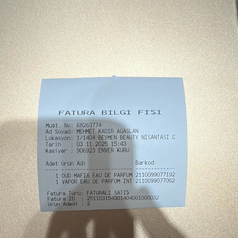 Satış Danışmanlarının Israrıyla Aldığım Parfüm Beklediğim Gibi Çıkmadı