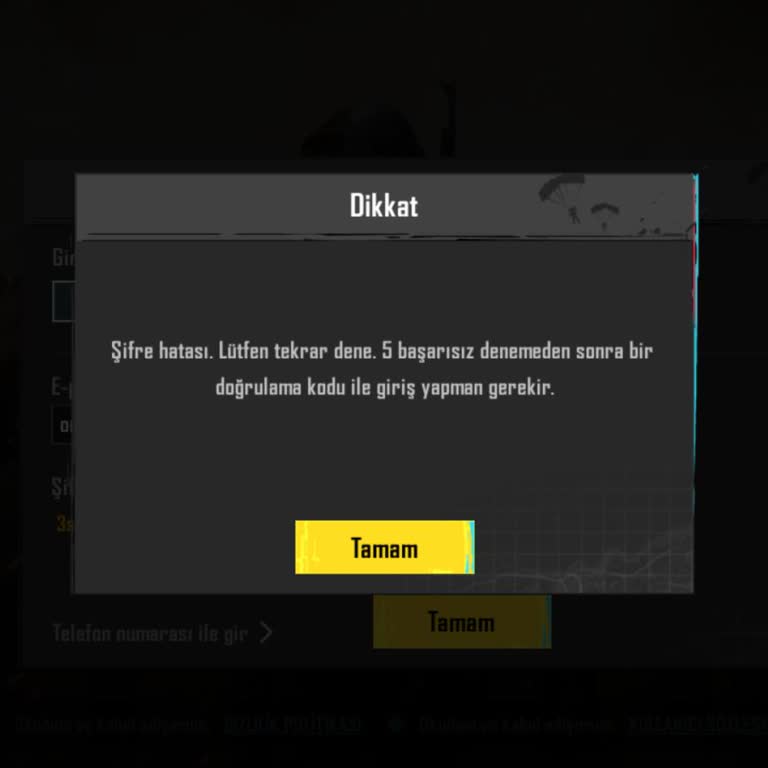 Satın Aldığım PUBG Mobile Hesabına Erişemiyorum, İade Talep Ediyorum
