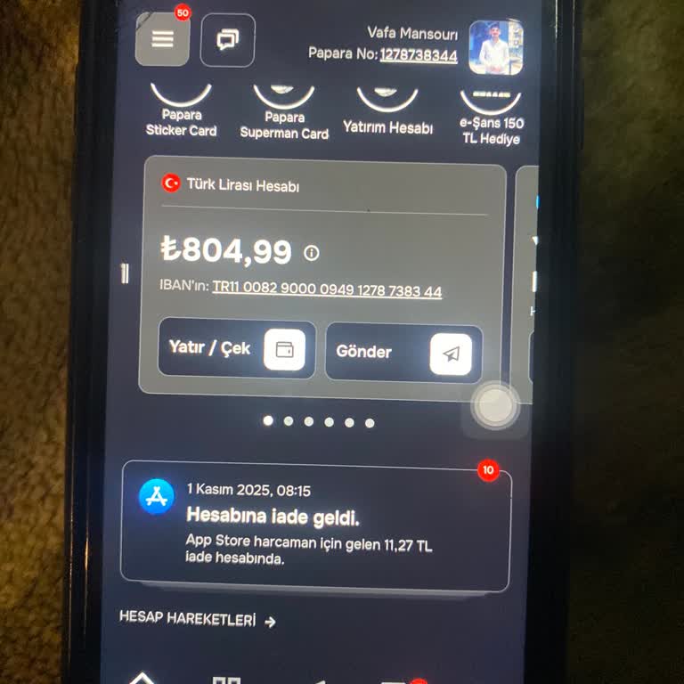 Papara Hesabımdaki Bakiyemi Çekemiyorum, Sürekli Günlük Limit Hatası Alıyorum
