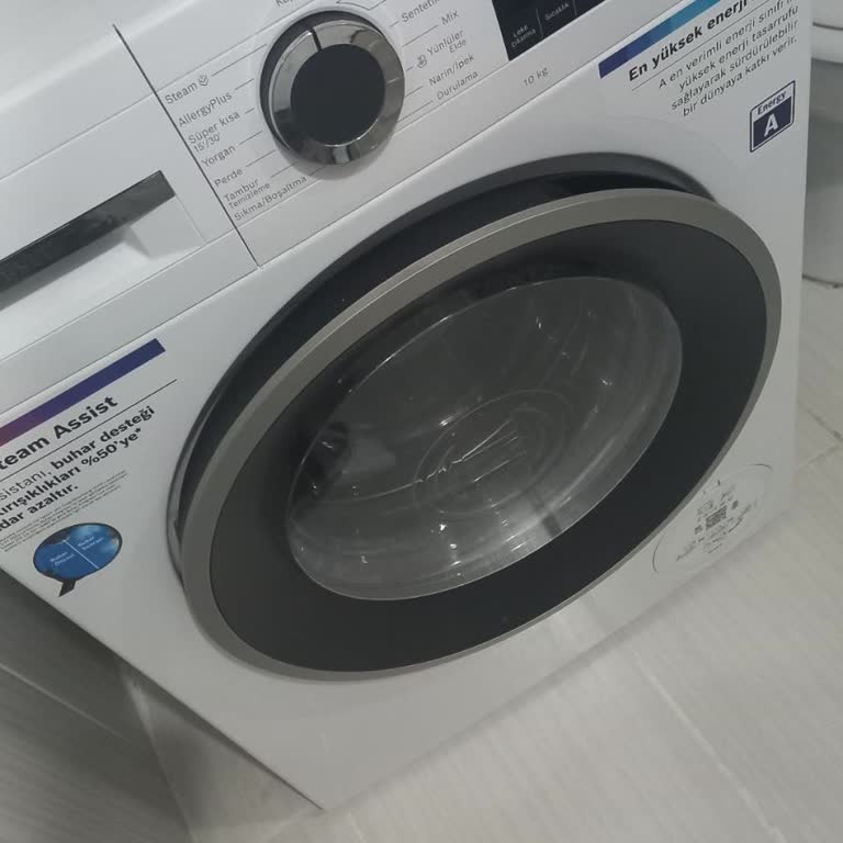 Bosch Çamaşır Makinesi Kıyafetlerimi Parçaladı, Mağduriyetim Giderilmiyor!