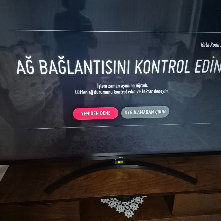 LG Webos TV'de Netflix Uygulaması Güncelleme Hatası Ve Erişim Sorunu