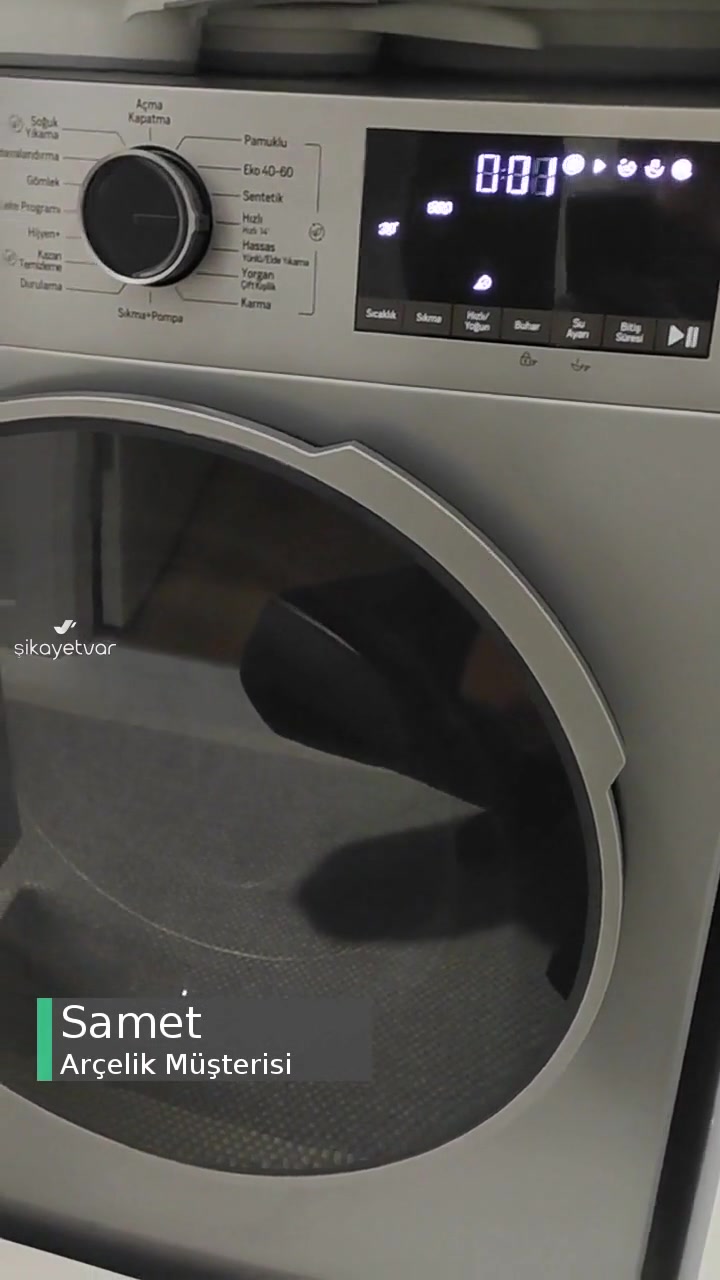 Arçelik Çamaşır Makinesi Sorunu! videonun kapak resmi
