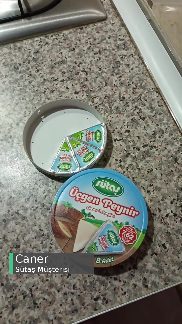 Sütaş Üçgen Peynir Hayvansal Gıda Kokuyor! videonun kapak resmi