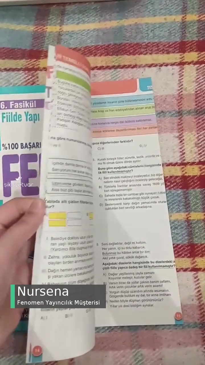 Fenomen Yayıncılık Test Kitabı Şikayeti videonun kapak resmi