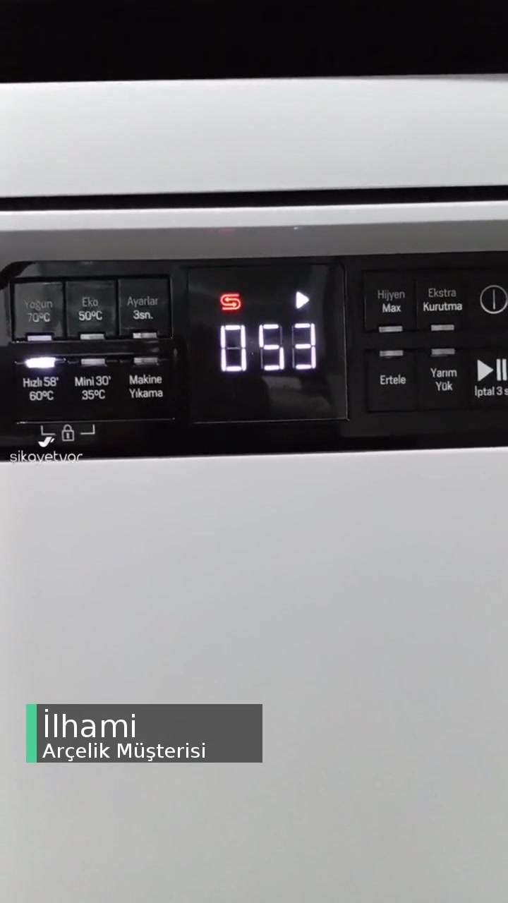 Arçelik Bulaşık Makinesi 6444 Kırmızı İşaret Uyarısı! videonun kapak resmi