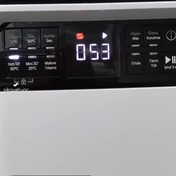 Arçelik Bulaşık Makinesi 6444 Kırmızı İşaret Uyarısı!