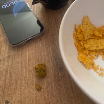 Aldığım Cipsin İçinden Farklı Ve Yanık Parçalar Çıktı