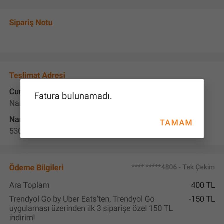 Siparişim Teslim Edilmedi İade Ve Kuponum İçin Defalarca Reddedildim
