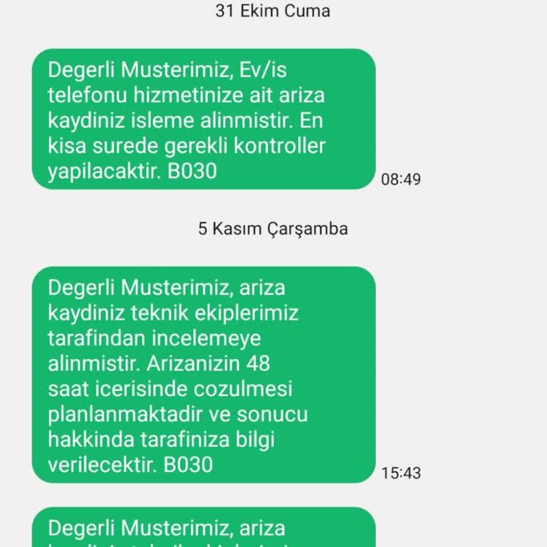Türk Telekom Kurumsal Sabit Hat Arızası 10 Gündür Giderilmiyor, Bilgilendirme Yapılmıyor