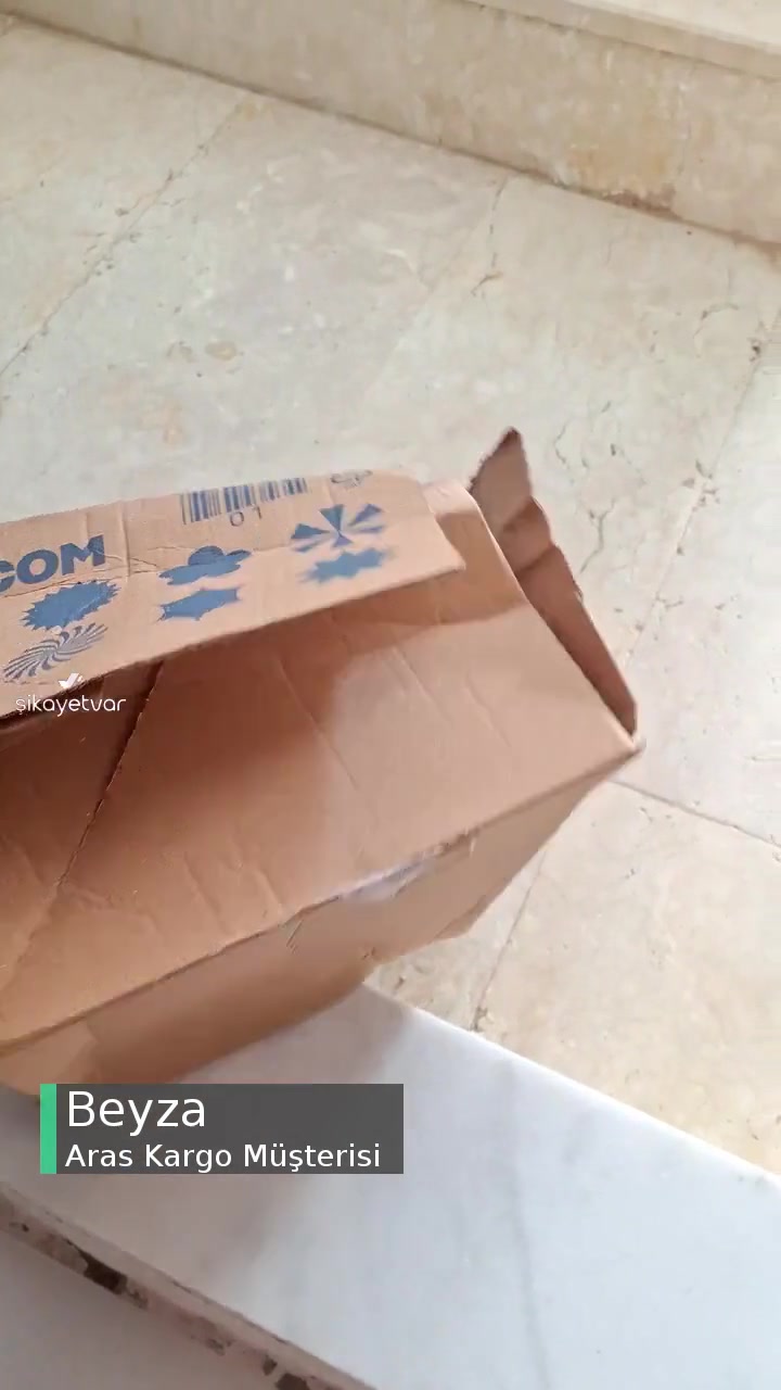 Aras Kargo Kutusunun İçinden Ürünüm Görünüyor! videonun kapak resmi