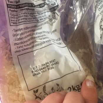 Yayla Pirinçte Yoğun Koku Ve Müşteri Hizmetlerinden Yanıtsızlık