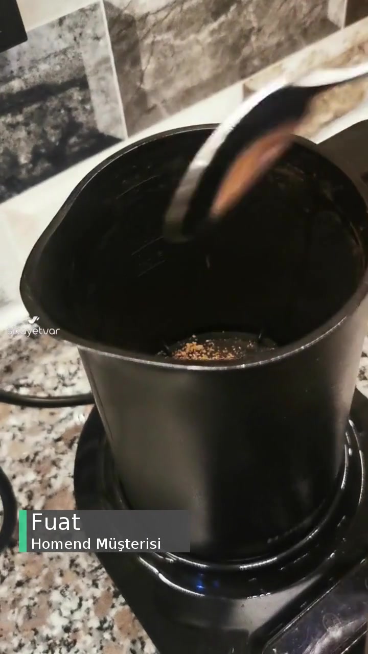 Homend Kahve Makinesi Taşırma Sorunu videonun kapak resmi