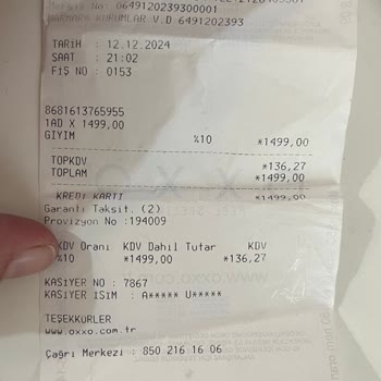 Oxxo Pantolonumun Rengi Kısa Sürede Soldu Değişim Talebim Reddedildi