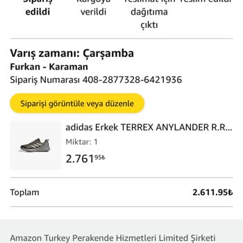 Adidas Ayakkabı İki Kez Kusurlu Ve Farklı Geldi, Mağduriyetim Sürüyor