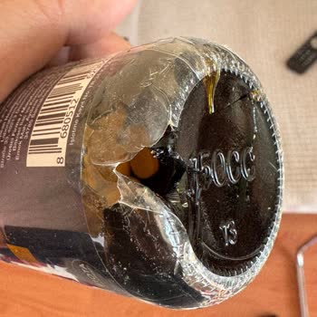 Kırık Gelen C Vitamini Şişesi İçin Değişim Veya İade Talebi