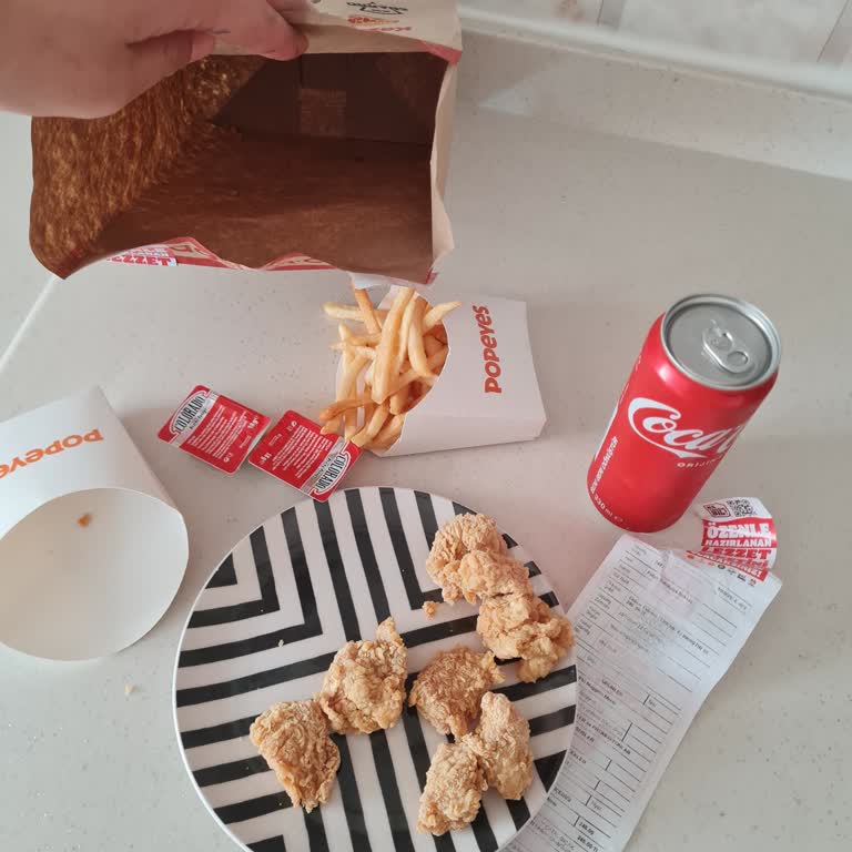 Popeyes Siparişimde Tekrar Eden Eksik Ürün Sorunu Mağduriyet Yaratıyor
