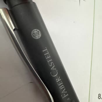 Faber Castell Grip 2011 Kalemde Metal Kısmın Renk Atması Sorunu