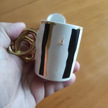 Hediye Olarak Aldığım Kahve Fincanlarının Boyası Kısa Sürede Soyuldu, Değişim Veya İade Talebim Var