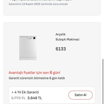 Kurulumu Yapılmayan Ürünler İçin Garanti Süresi Başlatıldı, Mağduriyetimin Giderilmesini İstiyorum