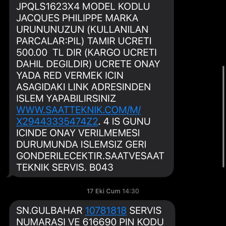 Onayım Olmadan Pil Takılıp Ücret Talep Edildi