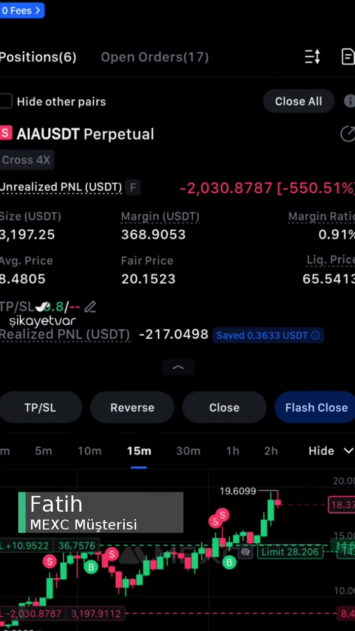 Mexc Grafikteki Fiyat İle İşlemin Olduğu Bölümdeki Fiyat Farklı! videonun kapak resmi