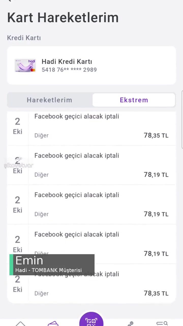 Hadi - Tombank Kredi Kartı videonun kapak resmi